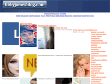 Tablet Screenshot of libbyjamesblog.com